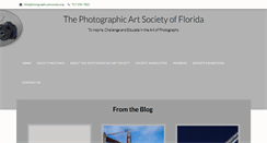 Desktop Screenshot of photographicartsociety.org